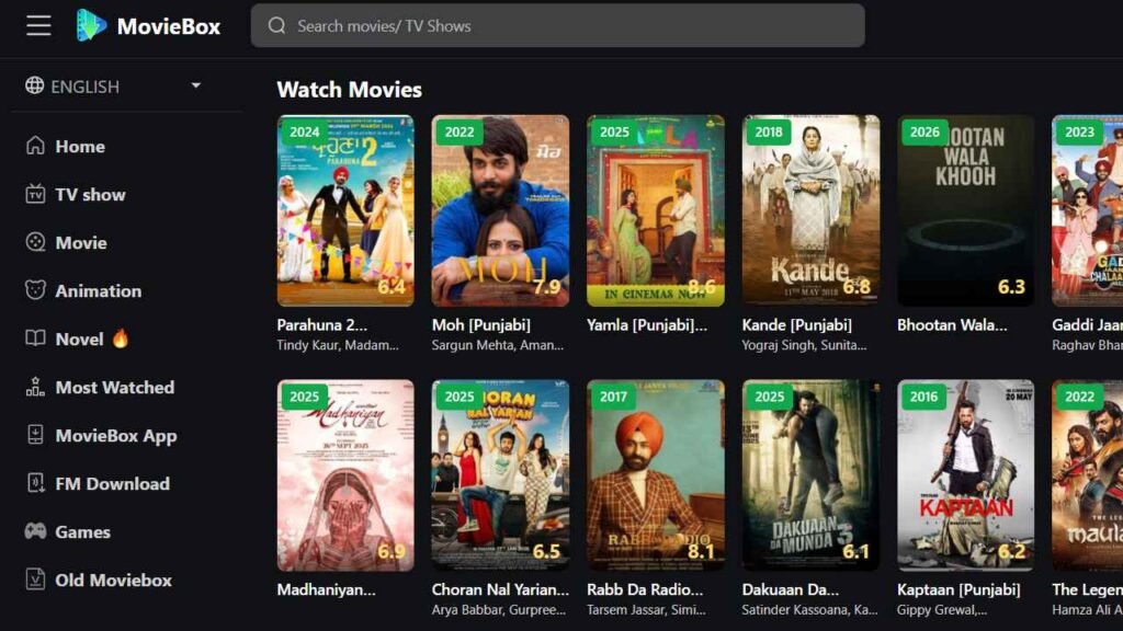 Movie Box for Android TV