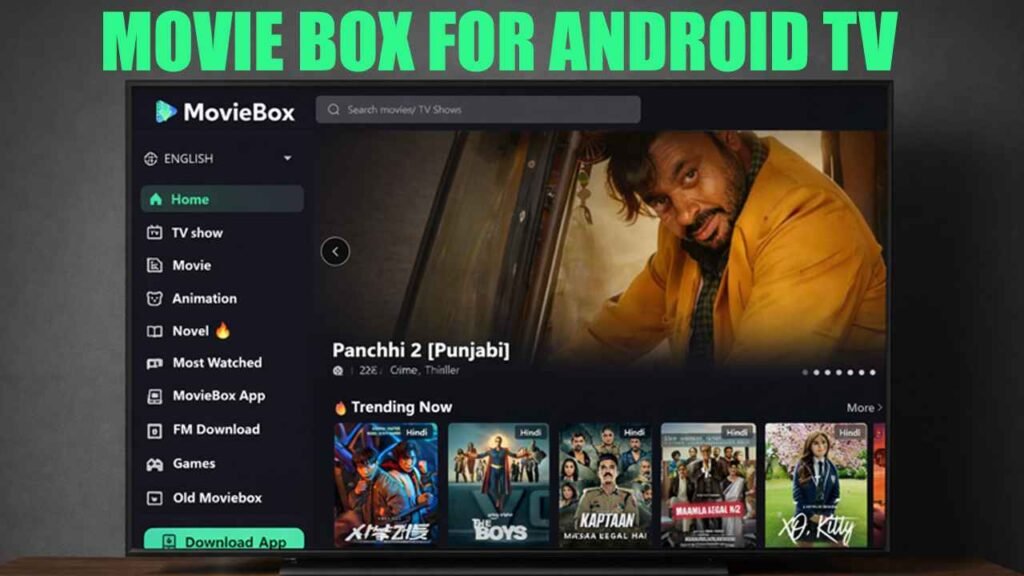 Movie Box for Android TV – Watch Movies & Shows on Big Screen